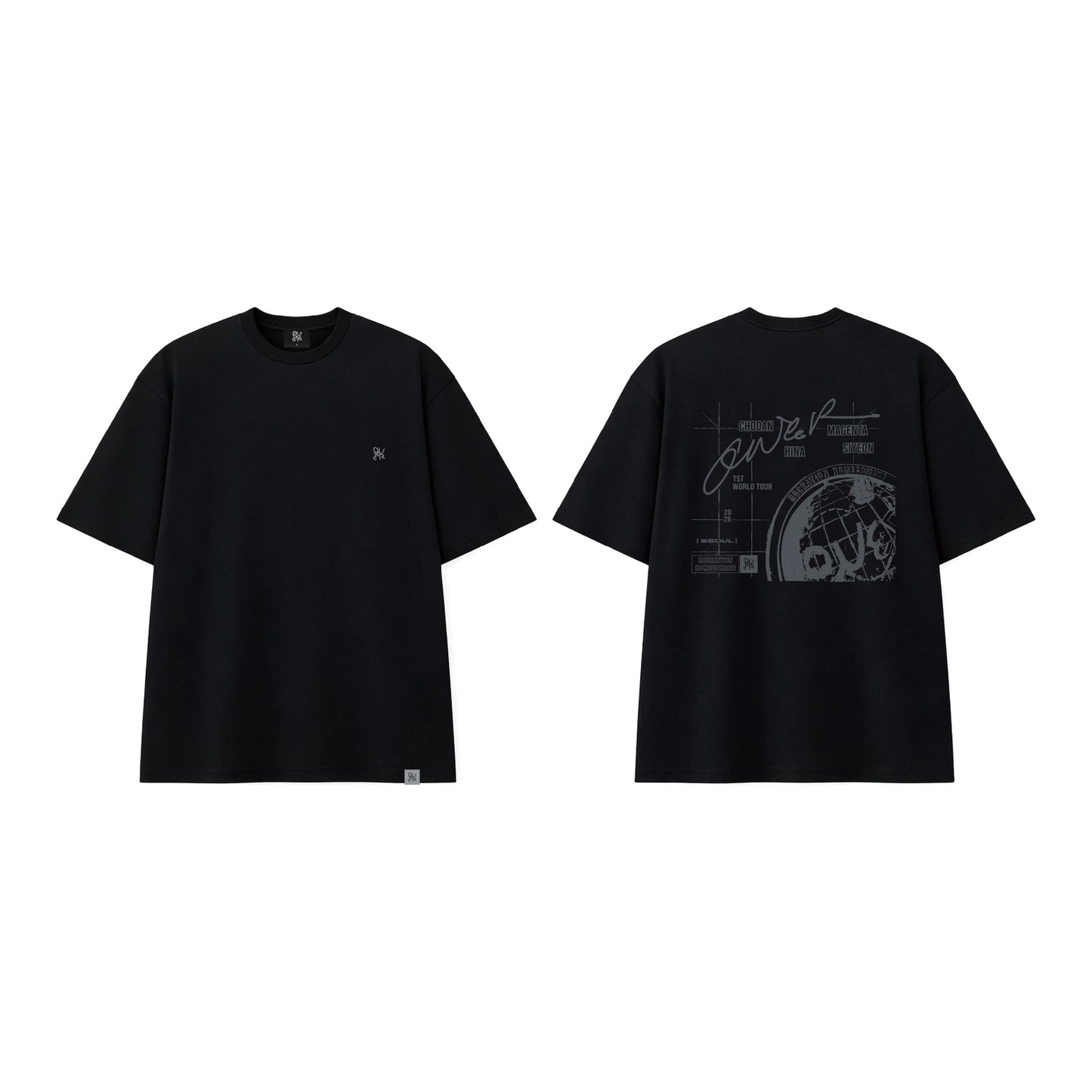[PREORDER 29/3 CLOSED] QWER <ROCKATION : HOMECOMING> T-SHIRT