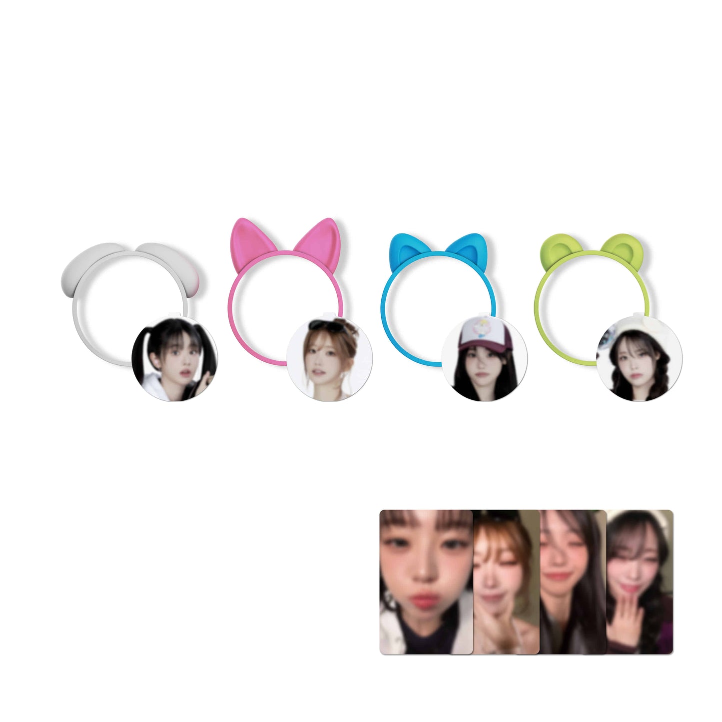 [PREORDER 29/3 CLOSED] QWER <ROCKATION : HOMECOMING> OFFICIAL LIGHT STICK ACCESSORY SET