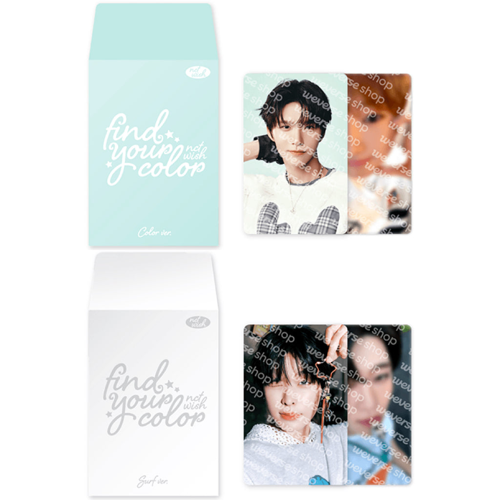 NCT 愿望<find your color>官方MD交易卡</find>