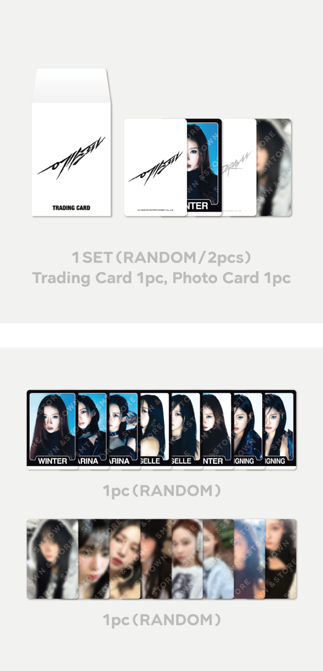 AESPA <DRAMA> Random Trading Card Set B