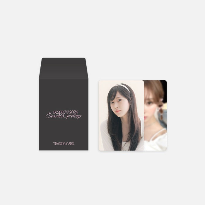 AESPA <2024 SEASON'S GREETINGS> Random Trading Card – IPDEOK