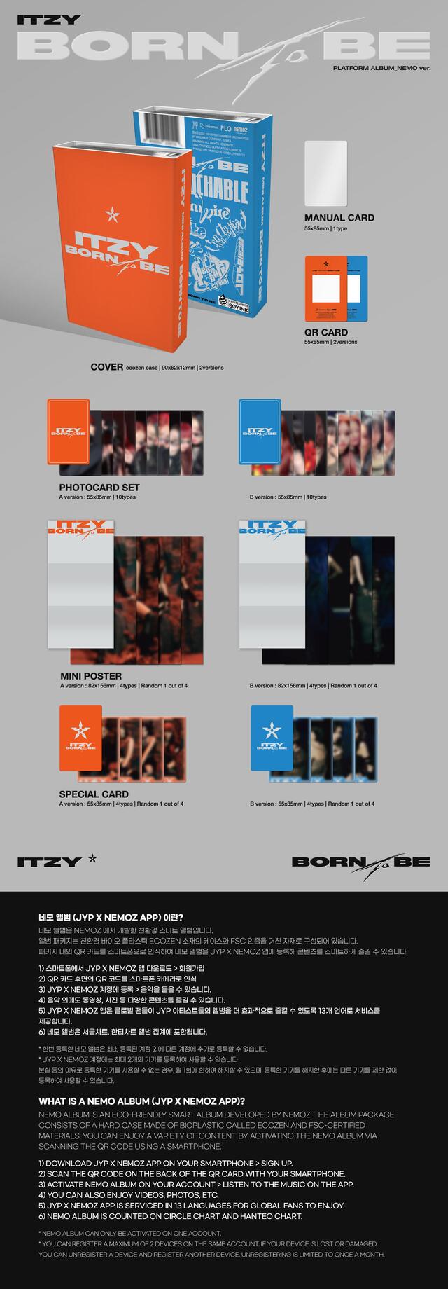 ITZY <BORN TO BE> NEMO VER