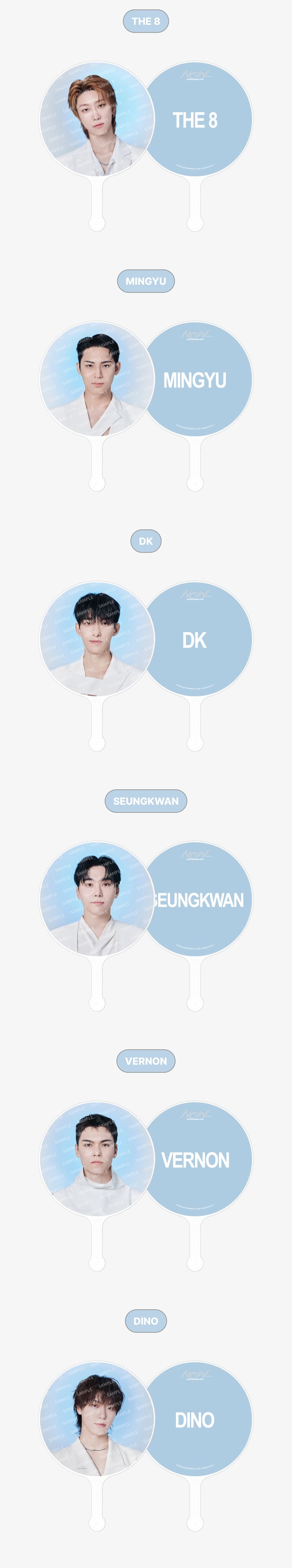 SEVENTEEN WORLD TOUR IMAGE PICKET – IPDEOK MERCH ENTERPRISE