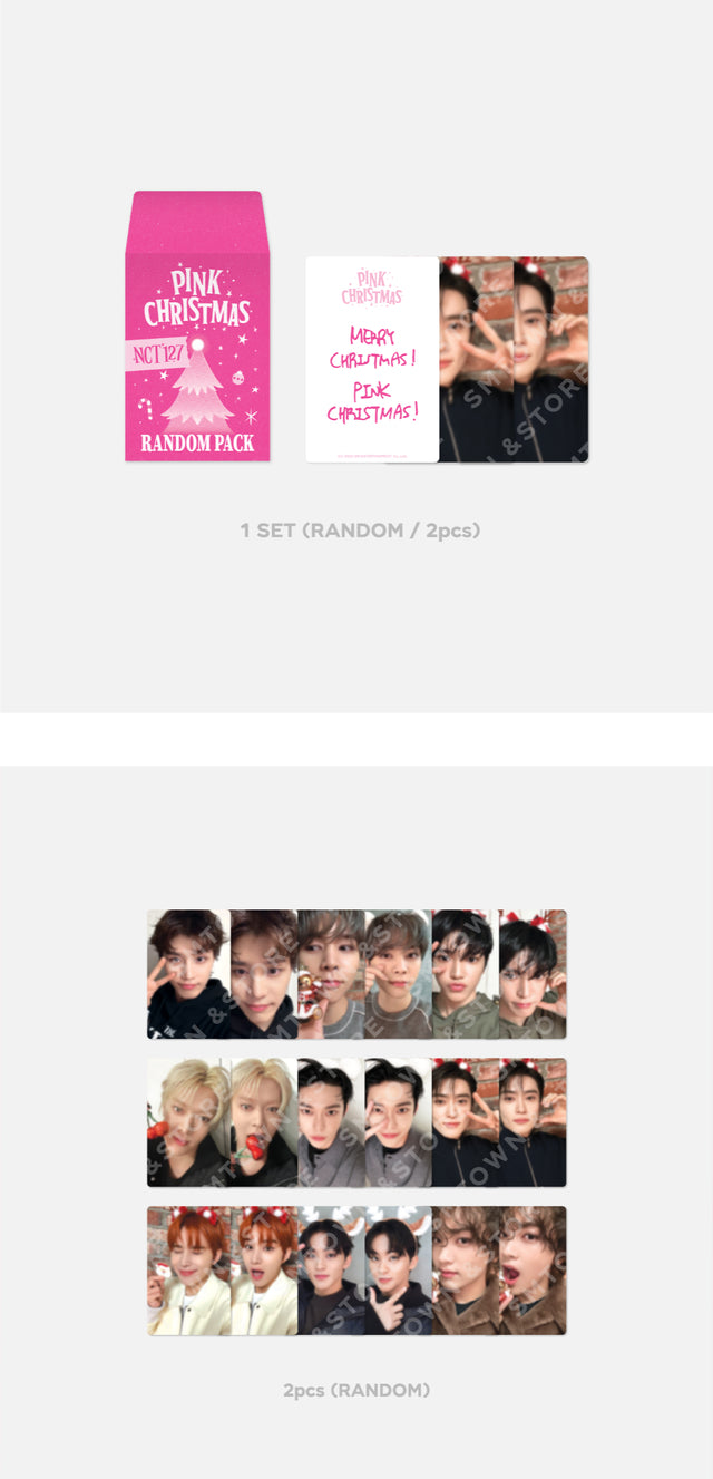 NCT 127 <PINK CHRISTMAS 2023> Random Trading Card