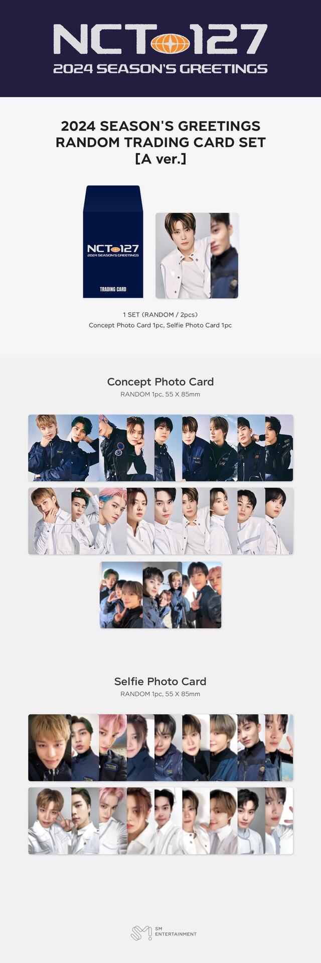 NCT 127 <2024 SEASON'S GREETINGS> Random Trading Card