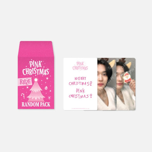 RIIZE <PINK CHRISTMAS 2023> Random Trading Card