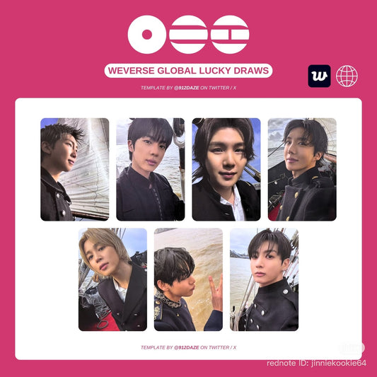 BTS <ARIRANG> WEVERSE LUCKY DRAW POB