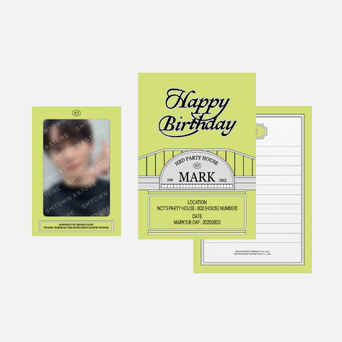MARK <ARTIST BIRTHDAY PARTY CARD>