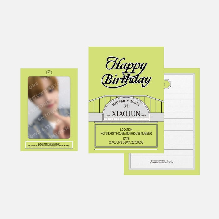 XIAOJUN <ARTIST BIRTHDAY PARTY CARD>