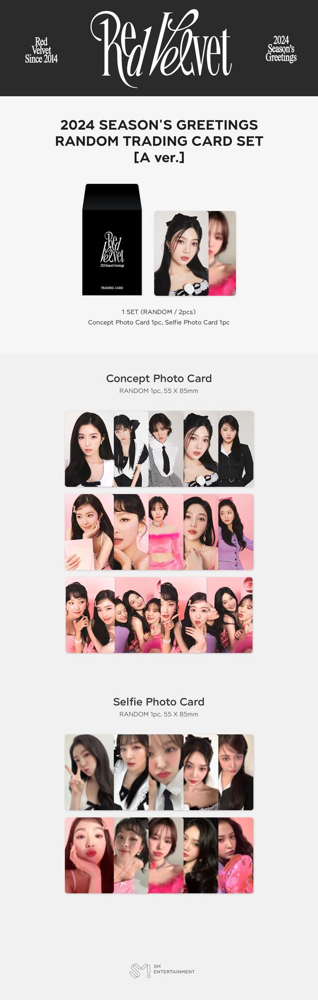 RED VELVET <2024 SEASON'S GREETINGS> Random Trading Card