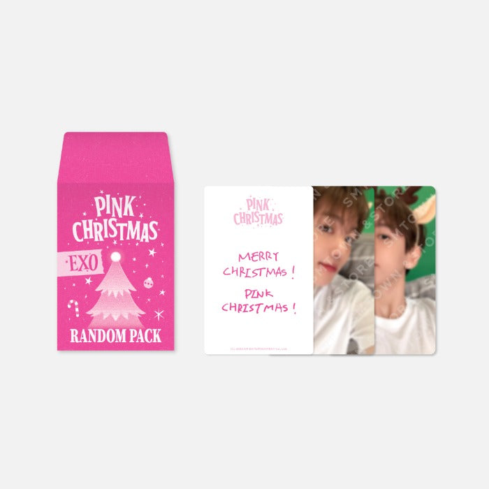 EXO <PINK CHRISTMAS 2023> Random Trading Card