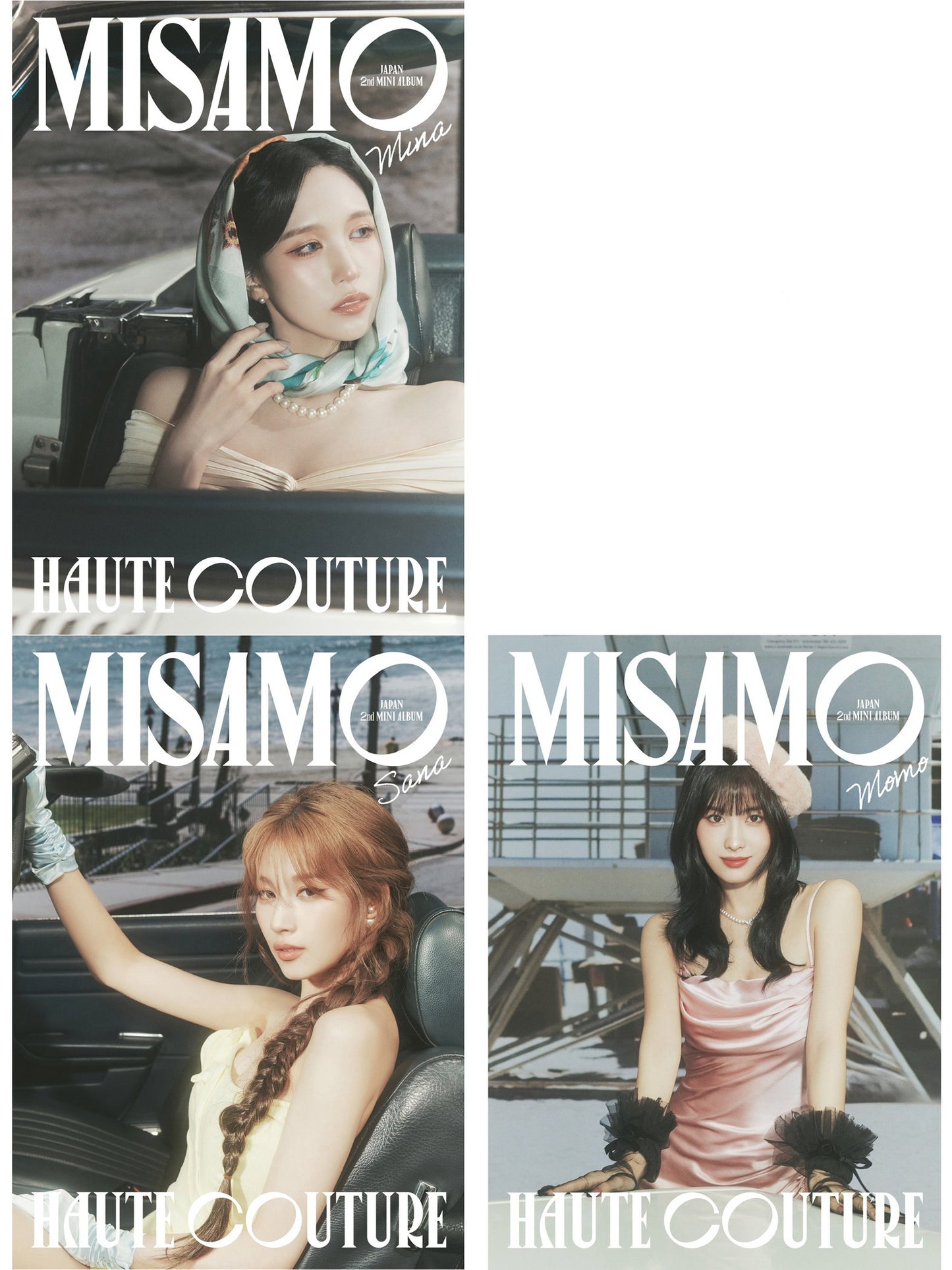 [PREORDER] MISAMO <HAUTE COUTURE> JAPAN 2nd MINI ALBUM SOLO EDITION VER