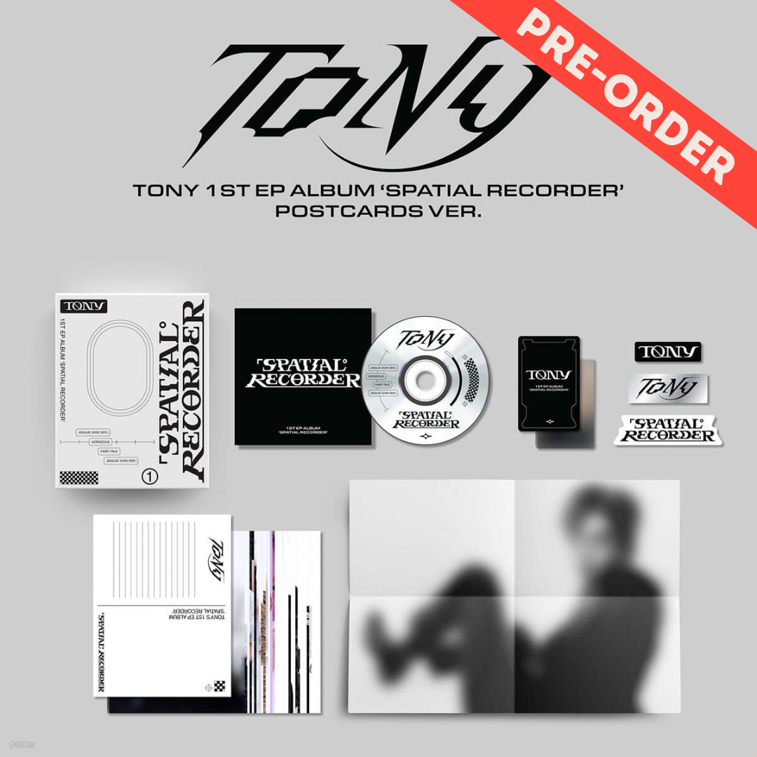 [PREORDER] TONY <SPATIAL RECORDER> POSTCARDS VER.