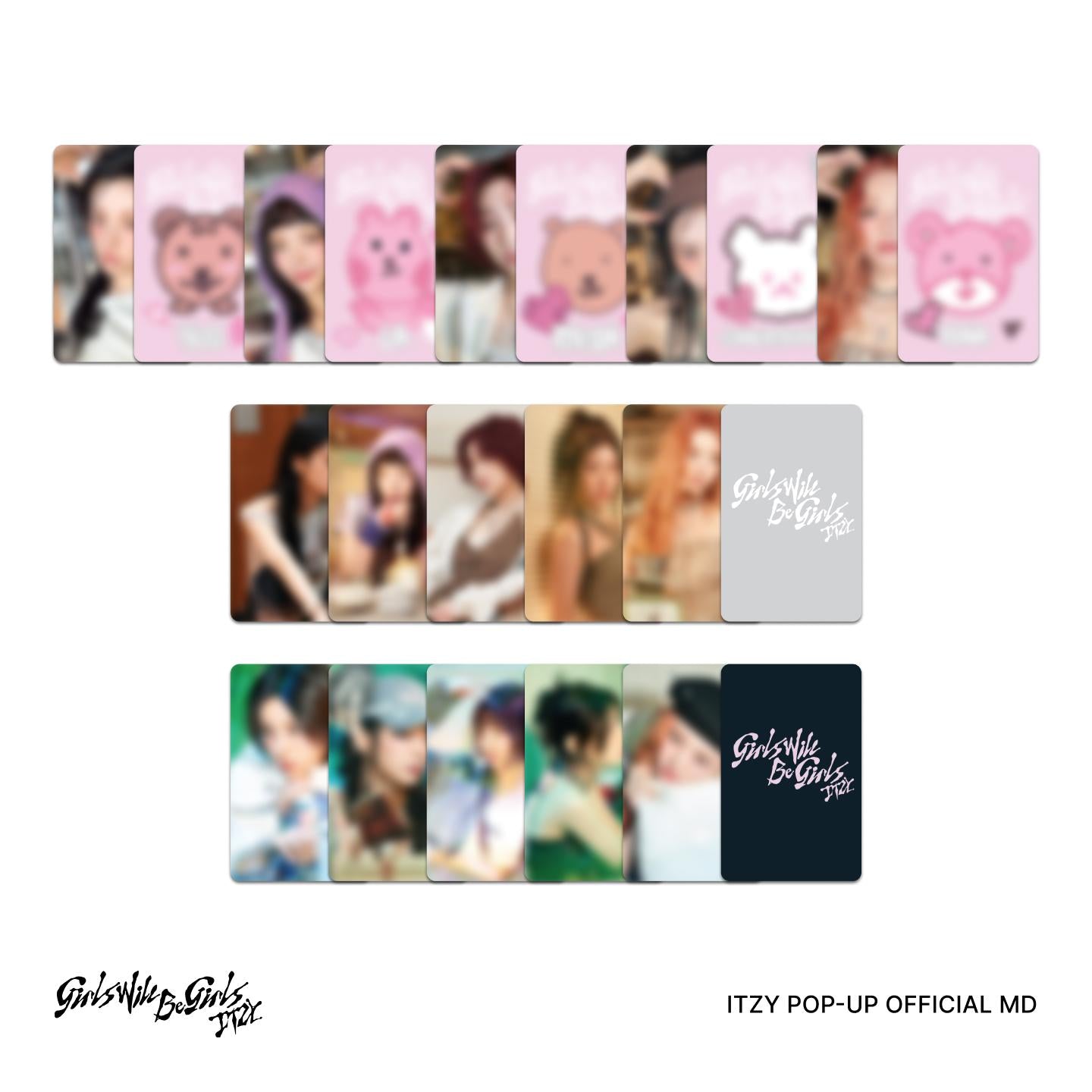 ITZY <GIRLS WILL BE GIRLS> TRADING CARD