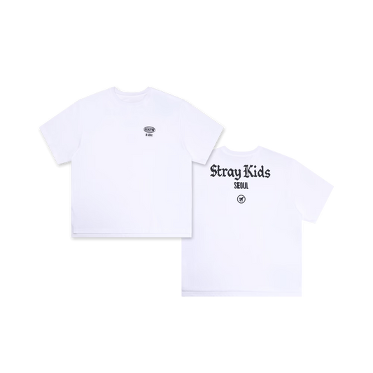 [PREORDER 16/5 CLOSED] STRAY KIDS <SKZOO EVERYWHERE ALL AROUND THE WORLD> T-SHIRT SEOUL Ver.