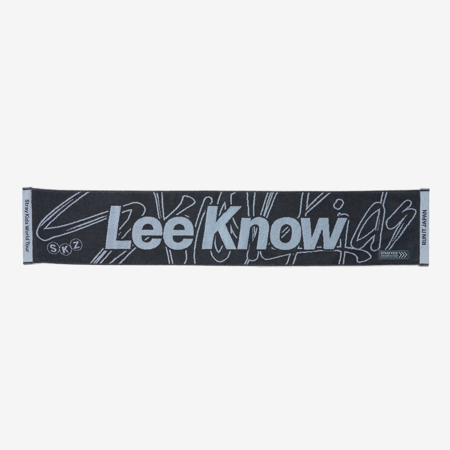 [PREORDER] STRAY KIDS <RUN IT JAPAN> OFFICIAL GOODS MUFFLER TOWEL