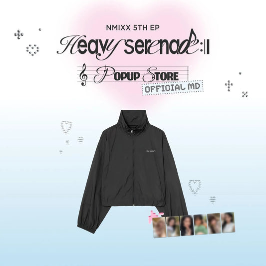 [PREORDER 24/5 CLOSED] NMIXX <Heavy Serenade> POP-UP OFFICIAL MD WIND BREAKER