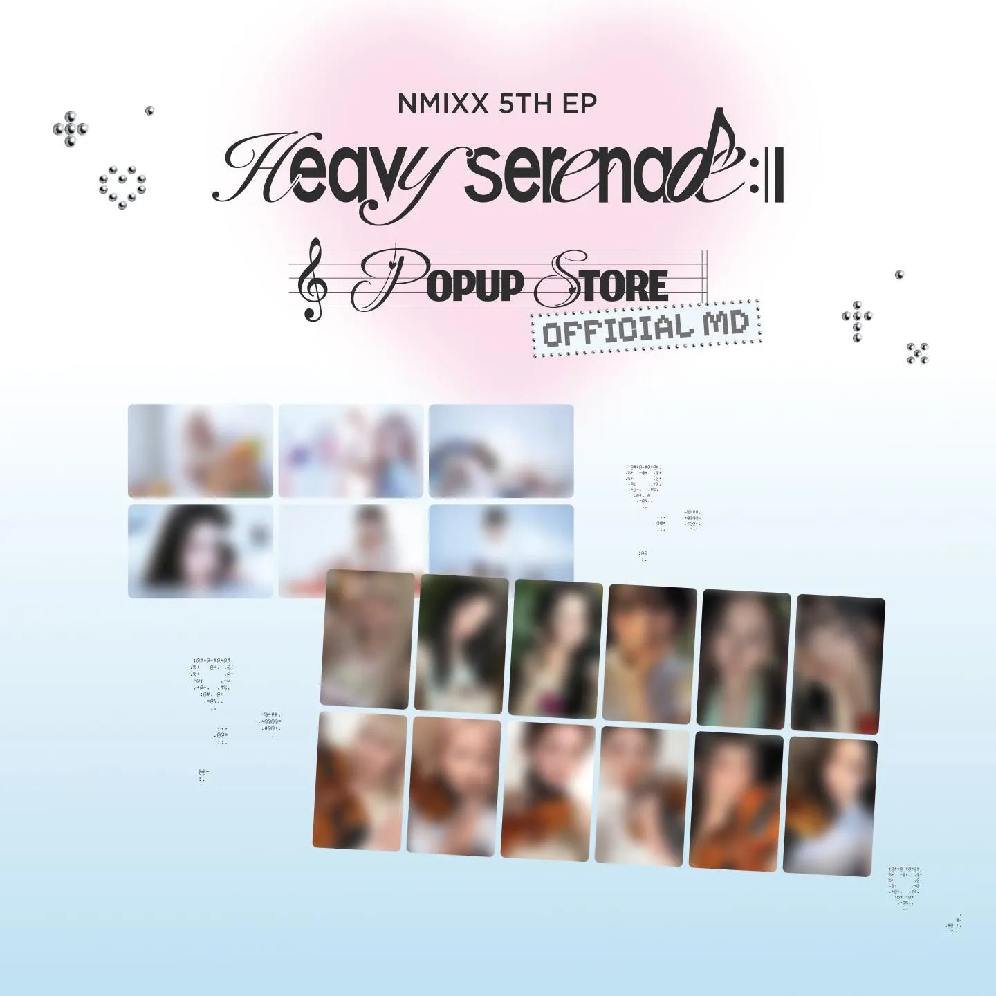 NMIXX <Heavy Serenade> POP-UP OFFICIAL MD LENTICULAR TRADING CARD