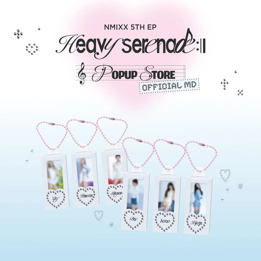 [PREORDER 24/5 CLOSED] NMIXX <Heavy Serenade> POP-UP OFFICIAL MD ACRYLIC MINIATURE KEYRING