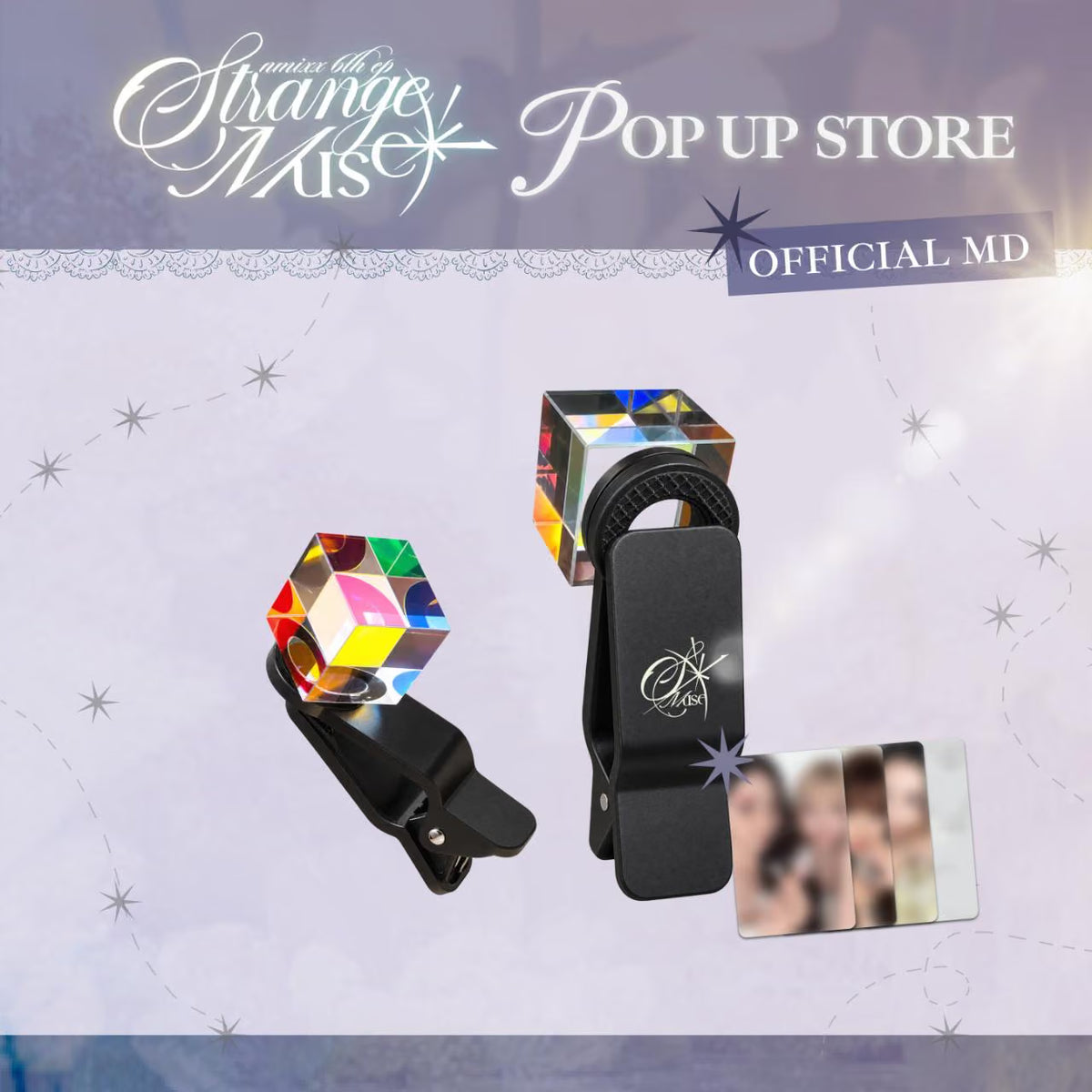 [PREORDER 2/11 CLOSED] NMIXX [Strange Muse] OFFICIAL MD PRISM LENS FILTER