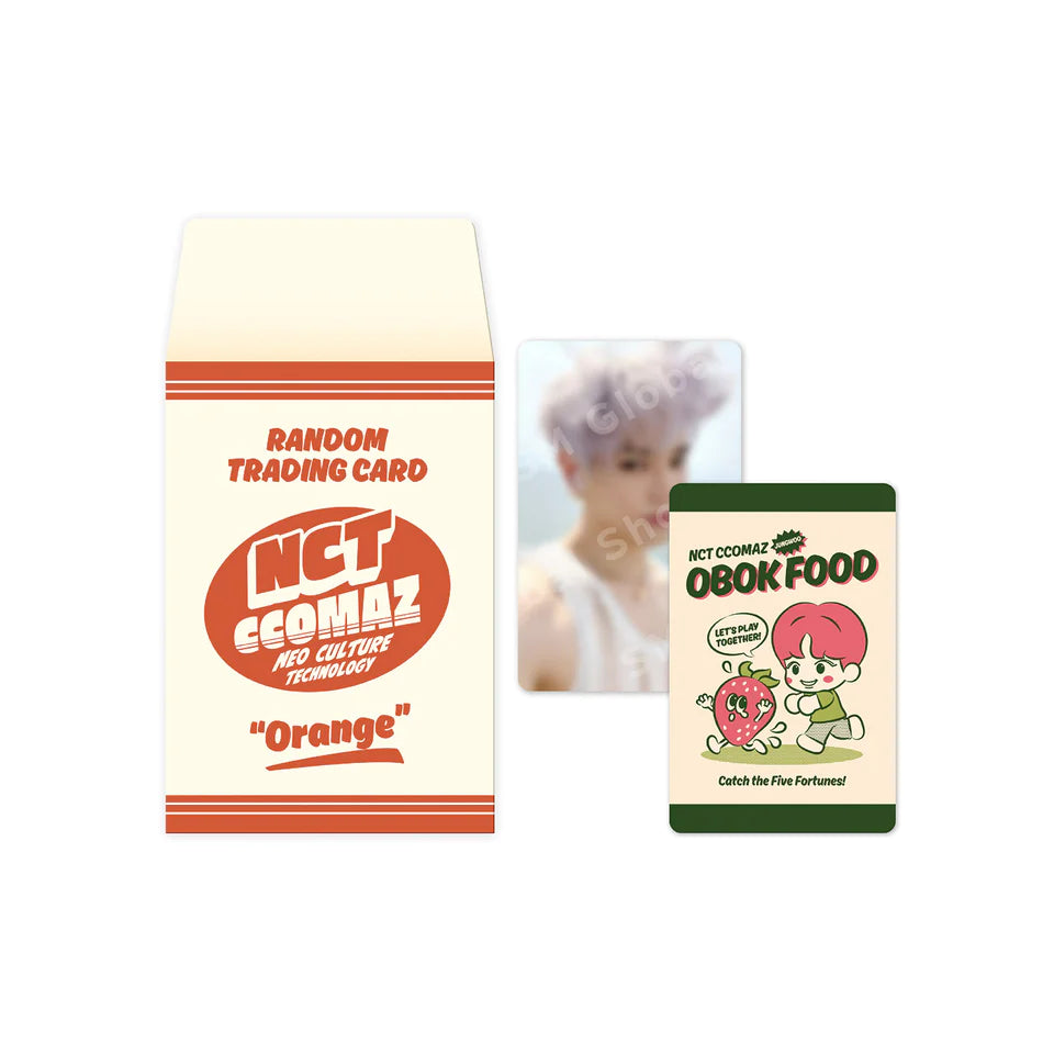 NCT <CCOMAZ GROCERY STORE> TRADING CARD (ORANGE VER)