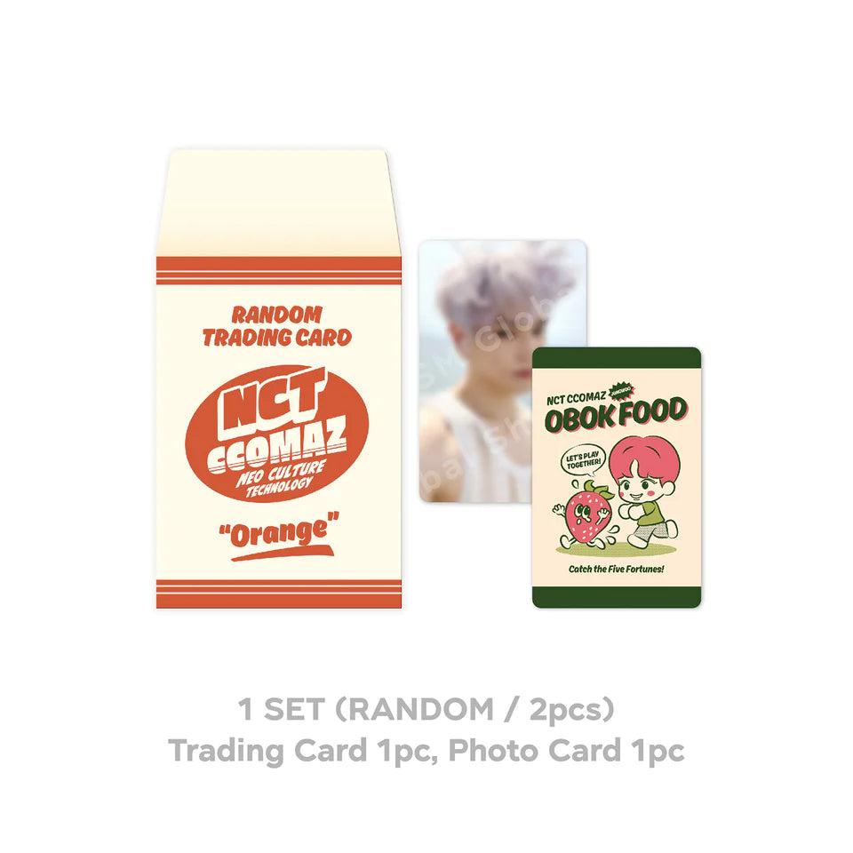 NCT <CCOMAZ GROCERY STORE> TRADING CARD (ORANGE VER)