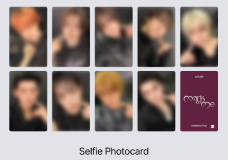 &TEAM [MARK ON ME] WEVERSE LUCKY DRAW 1.0 (RANDOM 1EA)