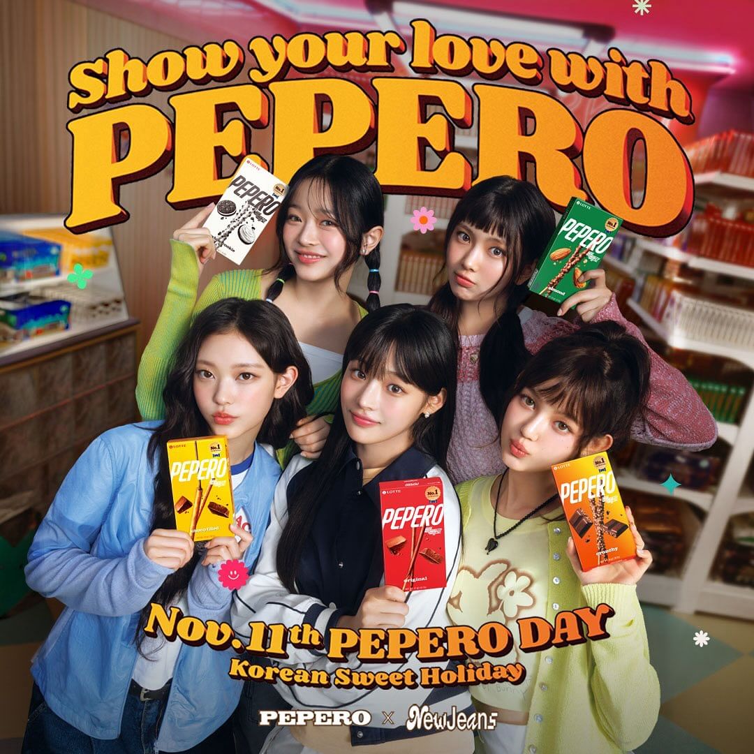 PEPERO X NEWJEANS 2024 SPECIAL PACKAGE