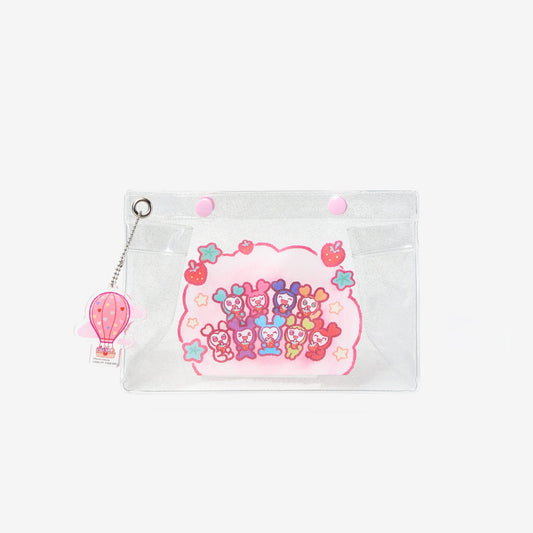 [PREORDER 18/7 CLOSED] TWICE <JAPAN DEBUT 9th Anniversary> LOVELYS CLEAR POUCH