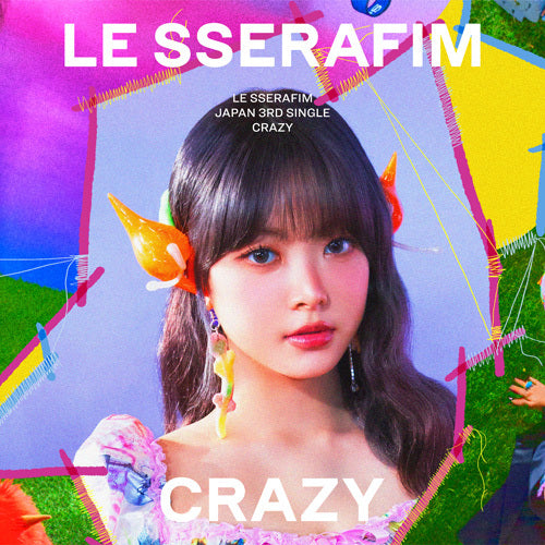 [PREORDER] LE SSERAFIM <CRAZY> JAPAN 3RD SINGLE ALBUM SOLO EDITION