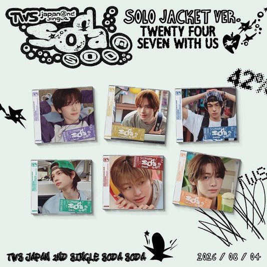 [PREORDER] TWS <SODA SODA> JAPAN 2nd Single SOLO JACKET VER