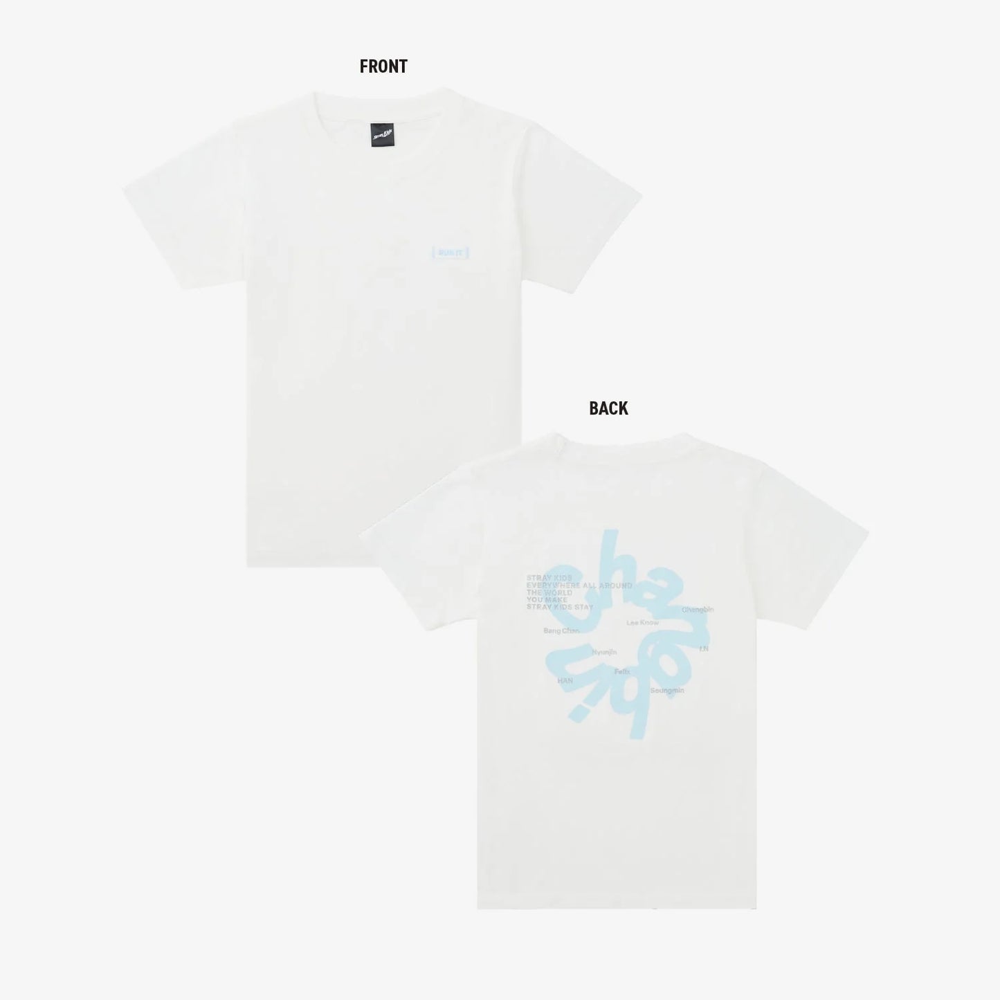 [PREORDER] STRAY KIDS <RUN IT JAPAN> OFFICIAL GOODS T-SHIRT
