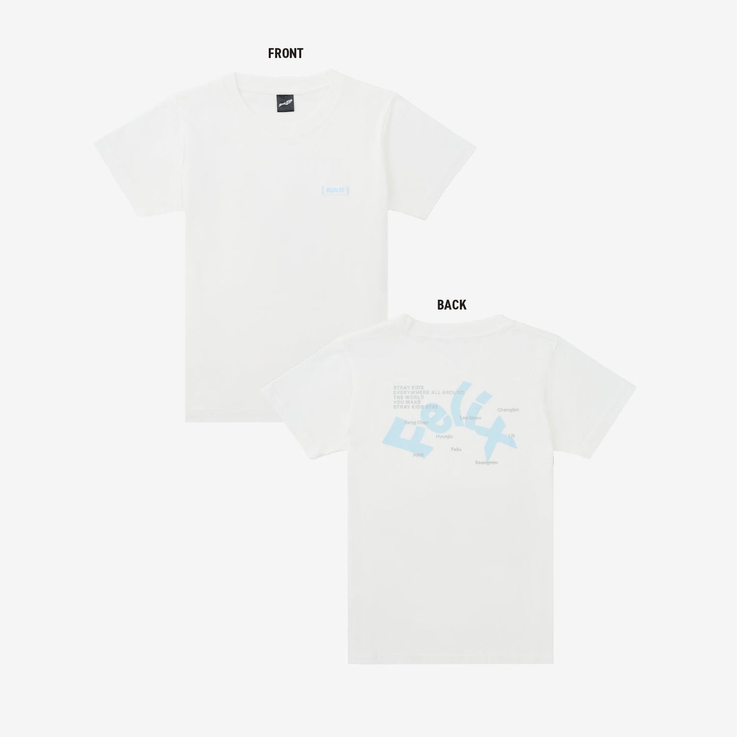 [PREORDER] STRAY KIDS <RUN IT JAPAN> OFFICIAL GOODS T-SHIRT