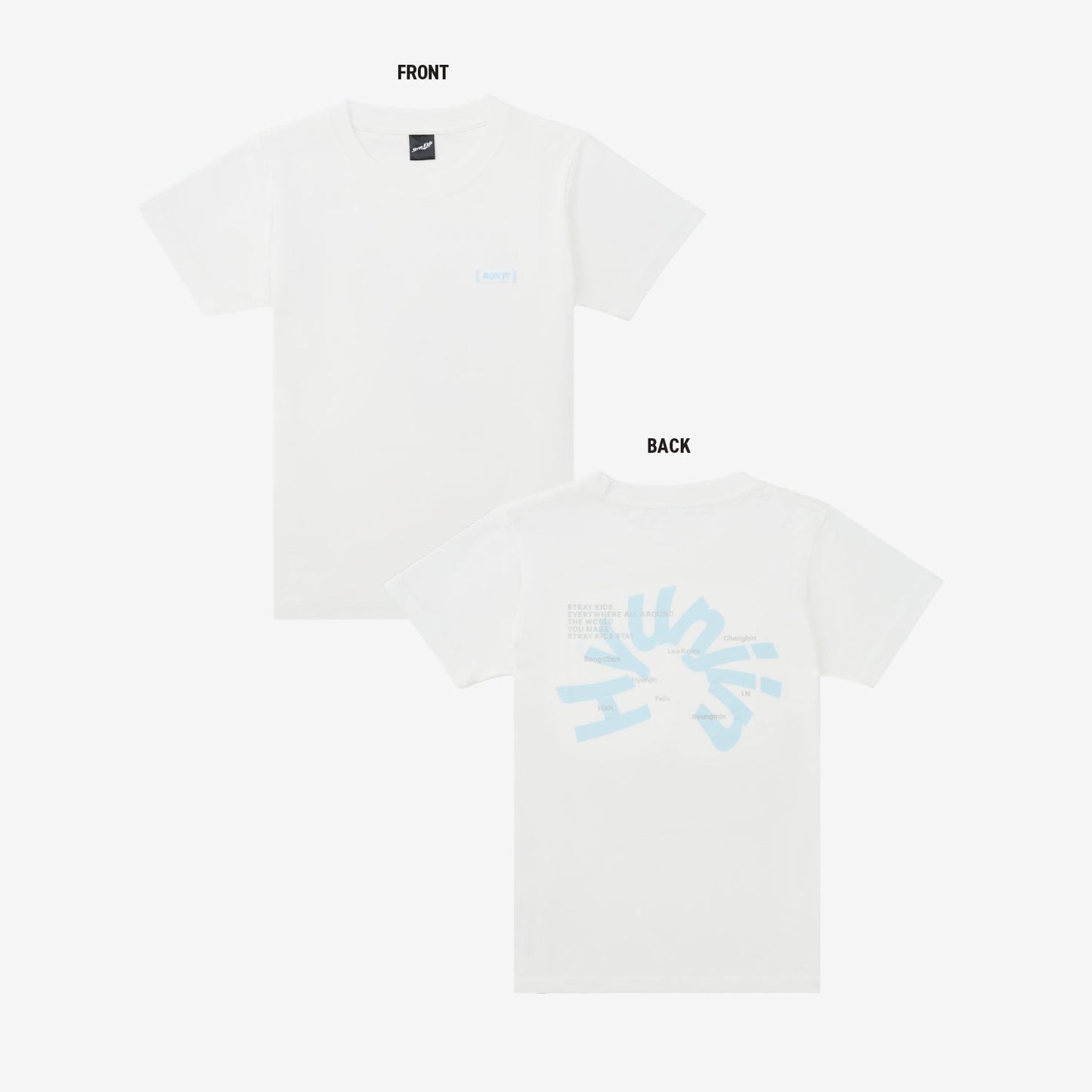 [PREORDER] STRAY KIDS <RUN IT JAPAN> OFFICIAL GOODS T-SHIRT