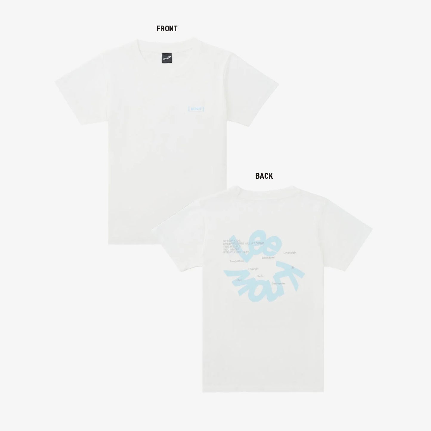 [PREORDER] STRAY KIDS <RUN IT JAPAN> OFFICIAL GOODS T-SHIRT