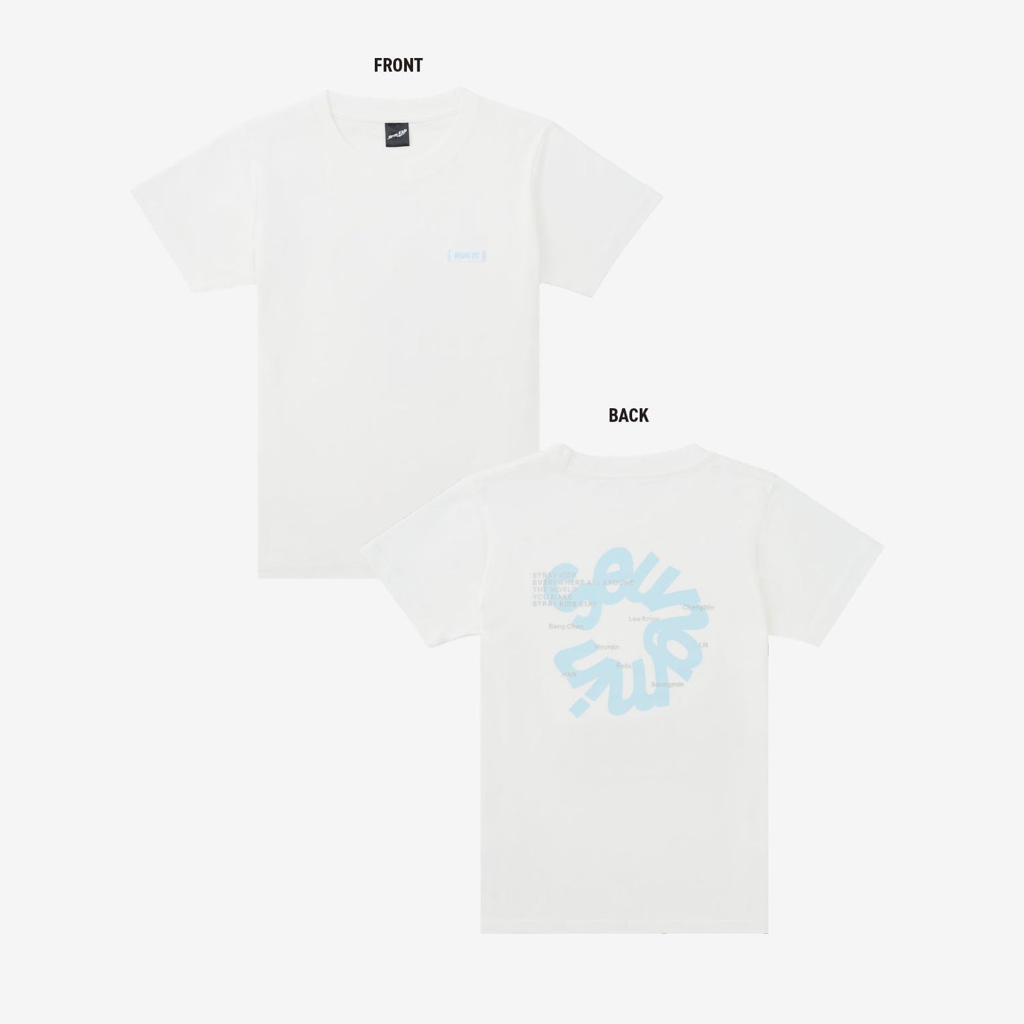 [PREORDER] STRAY KIDS <RUN IT JAPAN> OFFICIAL GOODS T-SHIRT