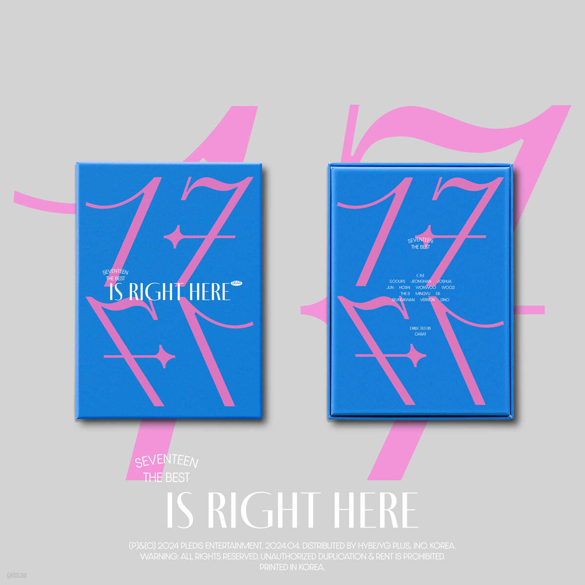 SEVENTEEN BEST ALBUM <17 IS RIGHT HERE> DEAR VER