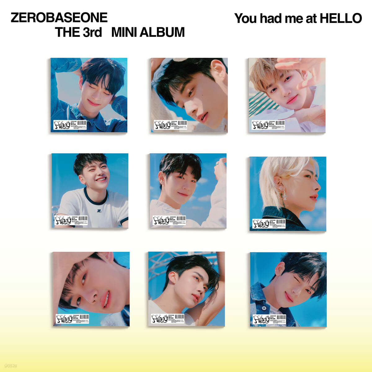 ZEROBASEONE <You had me at HELLO> DIGIPACK VER