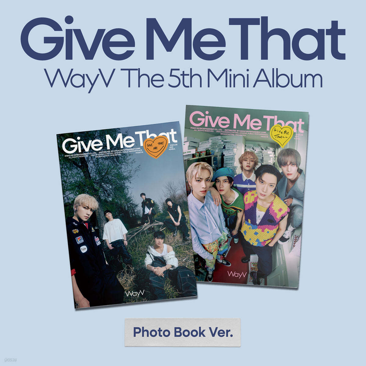 WayV <GIVE ME THAT> PHOTOBOOK