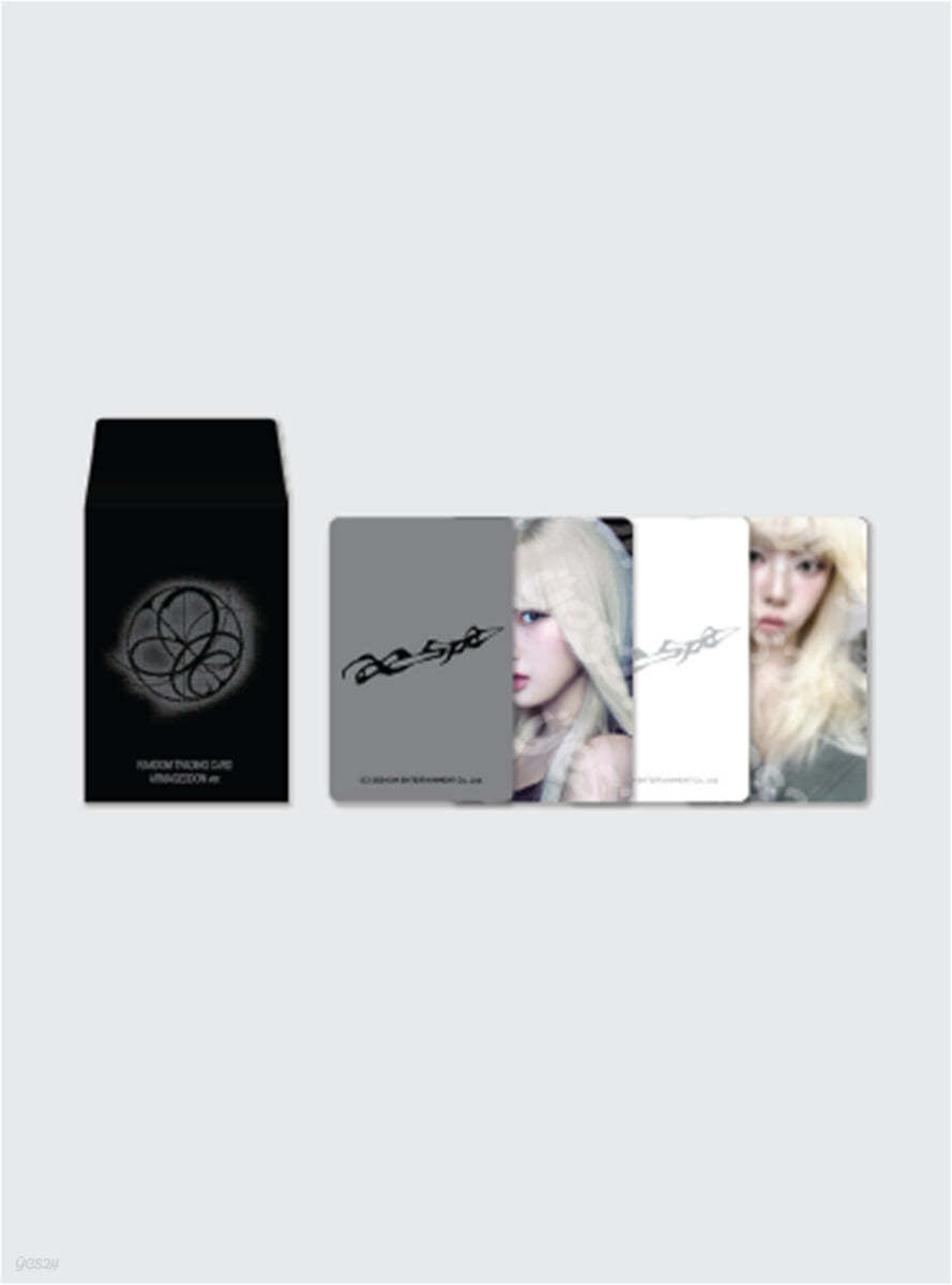 AESPA <ARMAGEDDON> OFFICIAL MD TRADING CARD SET B (ARMAGEDDON VER)