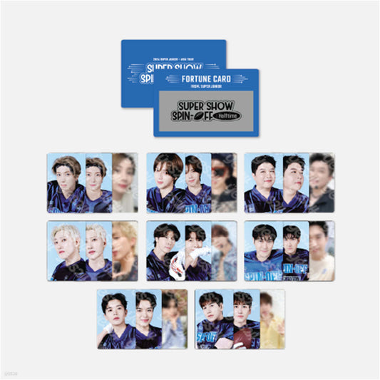 SUPER JUNIOR <SUPER SHOW SPIN-OFF : Halftime> FORTUNE SCRATCH SET