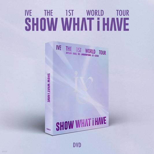 [PREORDER] IVE <SHOW WHAT I HAVE>THE 1ST WORLD TOUR DVD