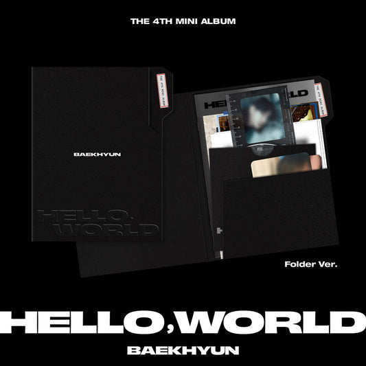 BAEKHYUN <HELLO, WORLD> FOLDER VER