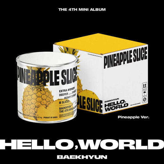 BAEKHYUN <HELLO, WORLD> PINEAPPLE VER