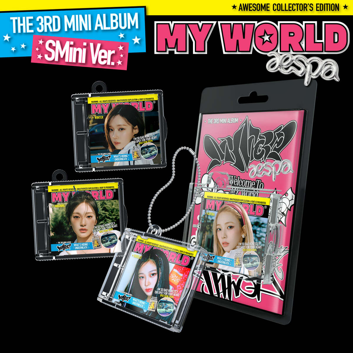 AESPA <MY WORLD> SMINI VER