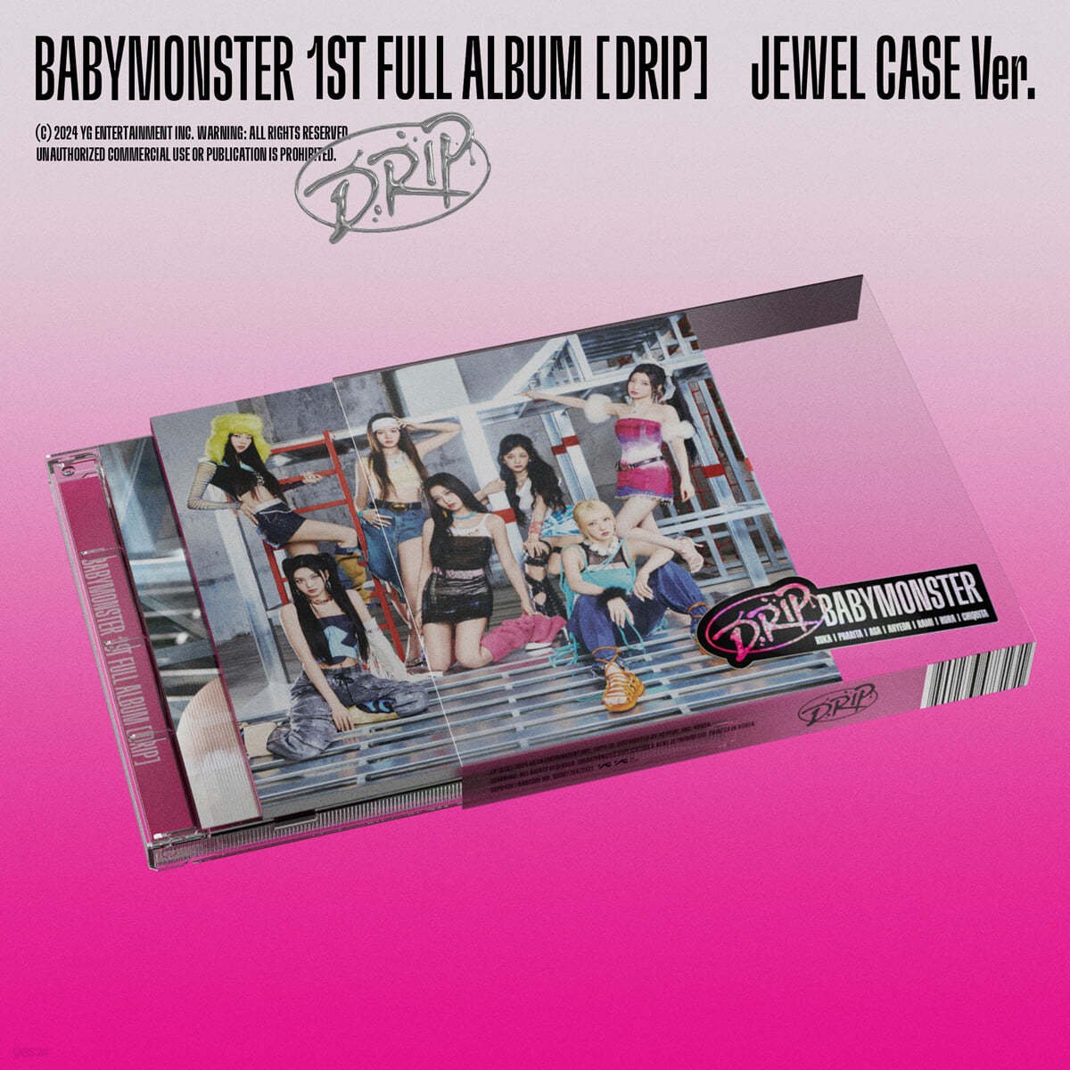 BABYMONSTER <DRIP> JEWEL CASE VER