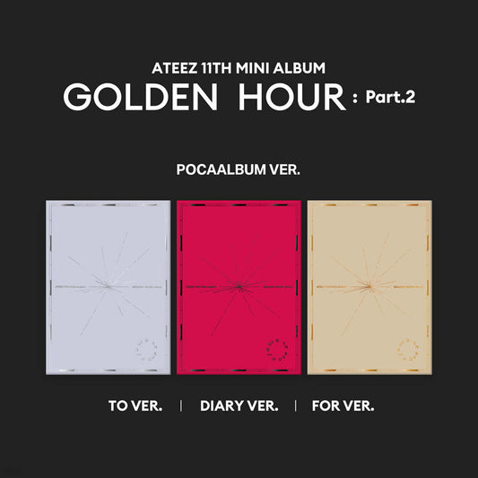 ATEEZ <GOLDEN HOUR : Part.2> POCAALBUM VER