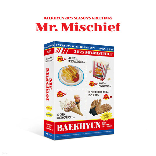 [PREORDER] BAEKHYUN <Mr. Mischief>  2025 SEASON'S GREETINGS