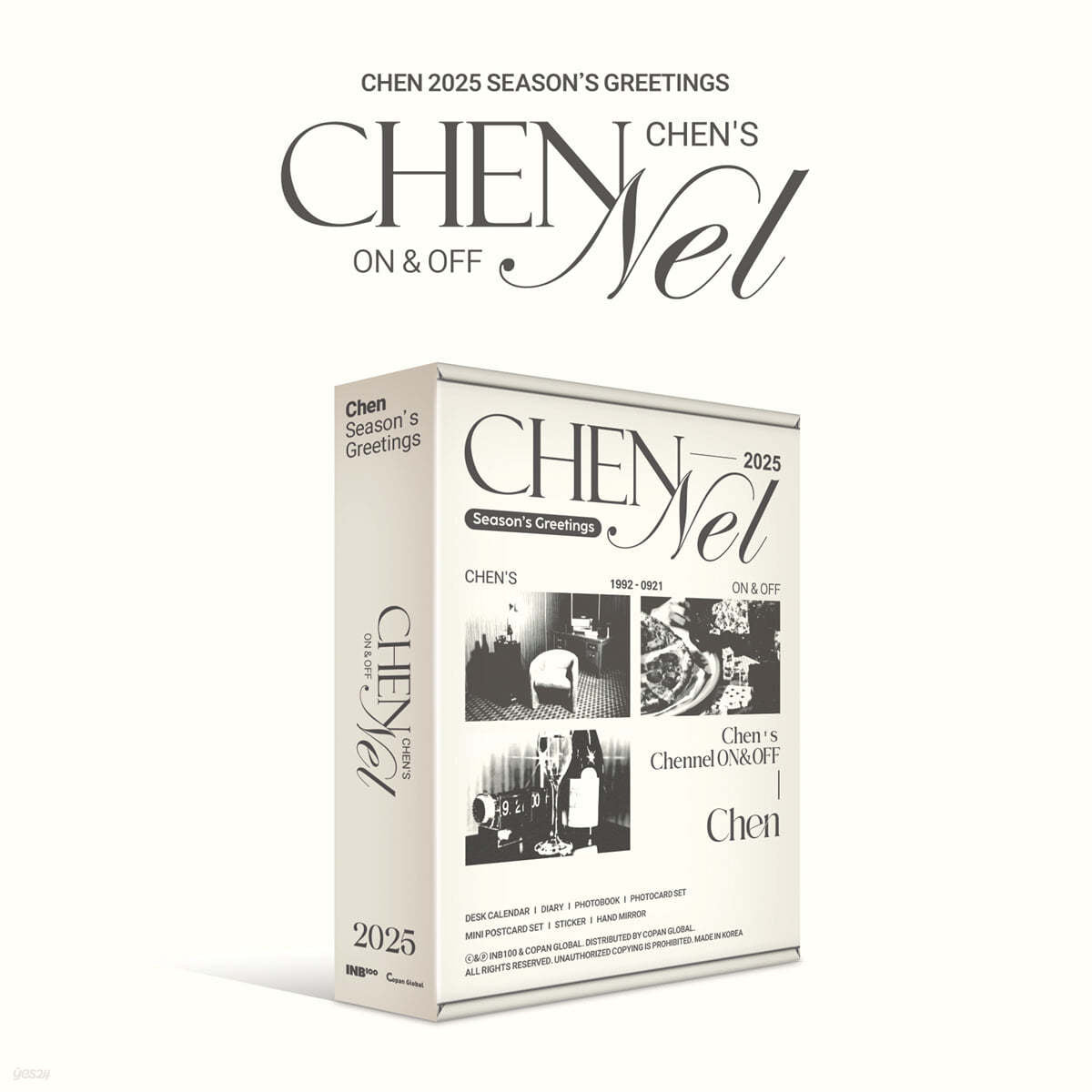 [PREORDER] CHEN <Chen’s Chennel ON & OFF>  2025 SEASON'S GREETINGS