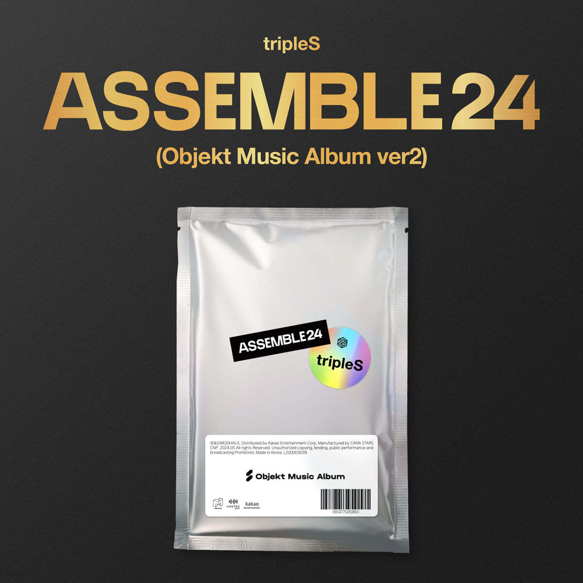 TRIPLES <ASSEMBLE24> Objekt Music Album ver2